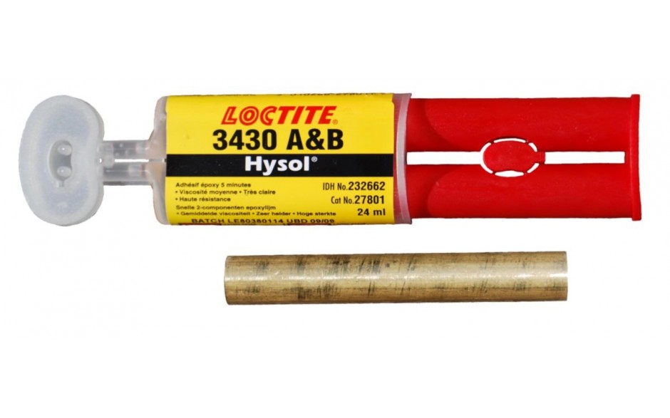 Agi robur 398482, Kit de réparation pour aiguille fibre de verre 6,7mm  (embouts, jonction, colle)