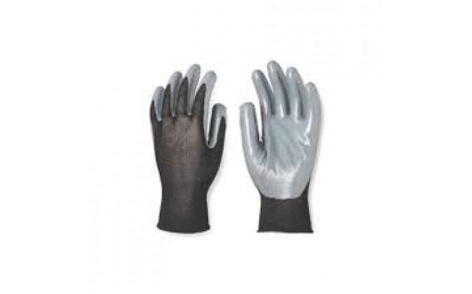 Gants nitrile à dos aéré